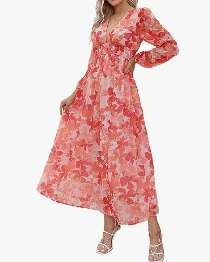 Celine | Feminine Floral Dress