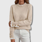 Sonia – Sweater with Lace Details