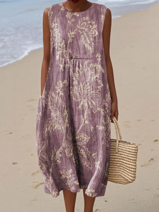 Caroline™ Floral Midi Dress