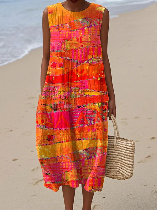 Elizabeth™ Sunset Midi Dress