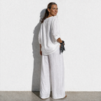 Lunea Mode® | The Margot - Relaxed Pure Cotton Button Blouse