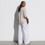 Lunea Mode® | The Margot - Relaxed Pure Cotton Button Blouse