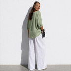 Lunea Mode® | The Margot - Relaxed Pure Cotton Button Blouse