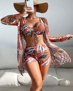 Laluna® | 3-Delige Bikini Set met Print