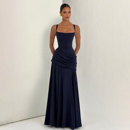 Charlotte Ruched Maxi Dress