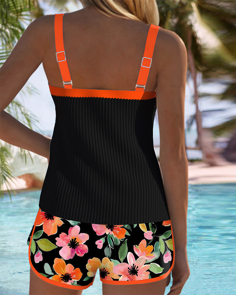 Laluna® | Tweedelige Elegante Tankini Set