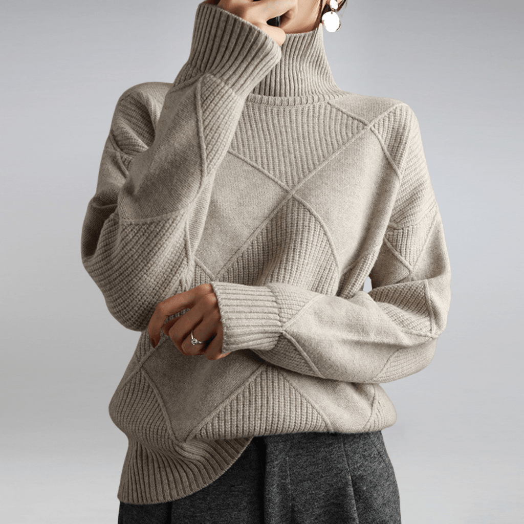 Joanne - Soft turtleneck sweater