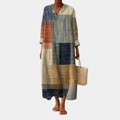 Ana Abstract Print Dress