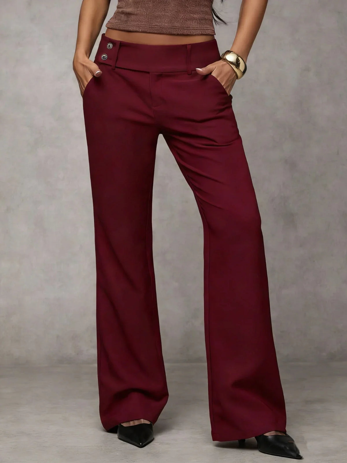 Chiara™ | Modern Wide-Leg Pants