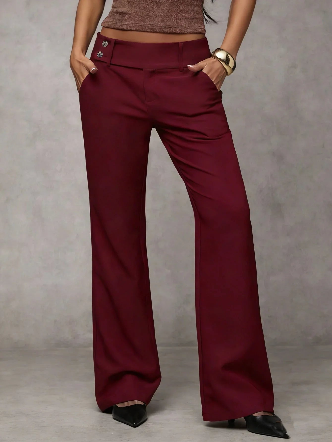 Chiara™ | Modern Wide-Leg Pants