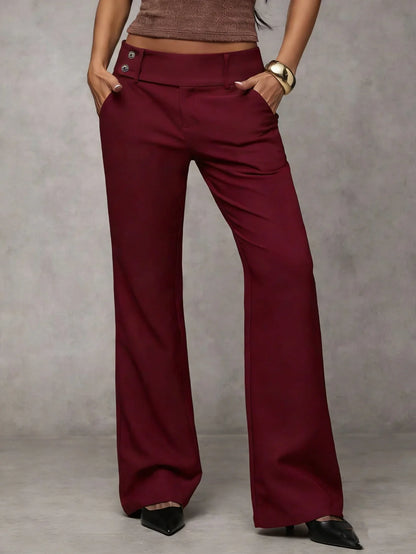 Chiara™ | Modern Wide-Leg Pants