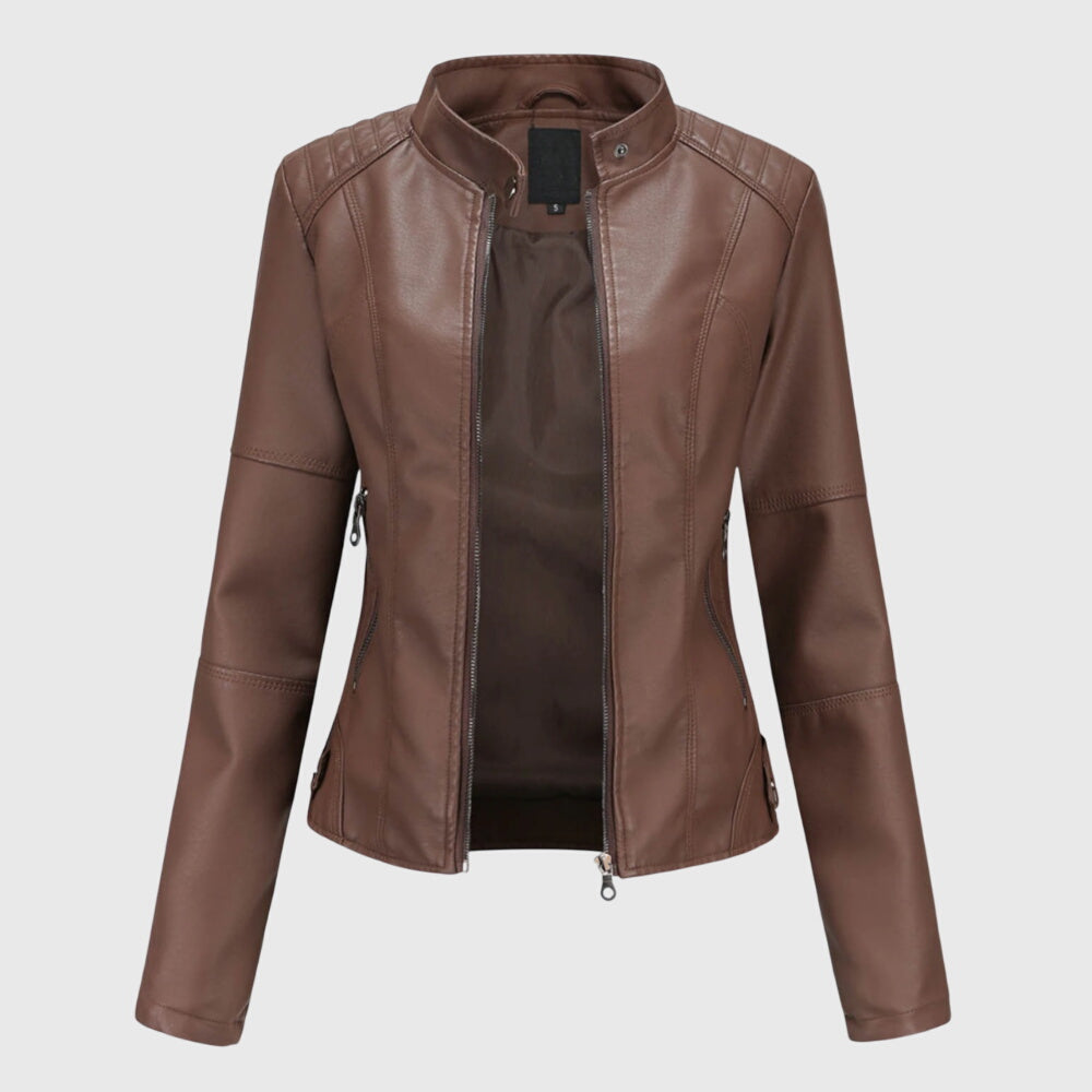 Hazel | Chic Women's Leather Jacket