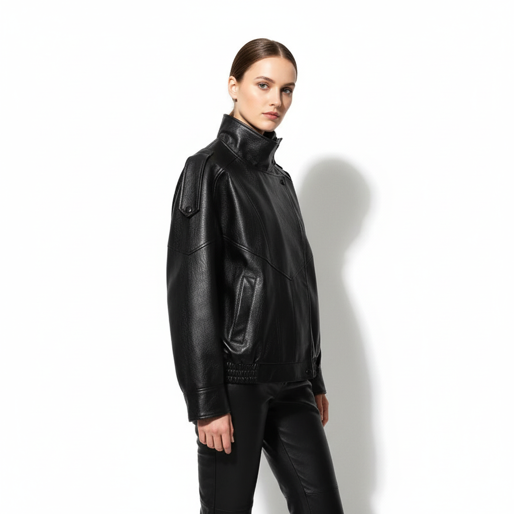 Lunea Mode's Viral Tiktok Faux Leather Jacket