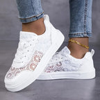 Dentelle | Baskets en Dentelle Florale