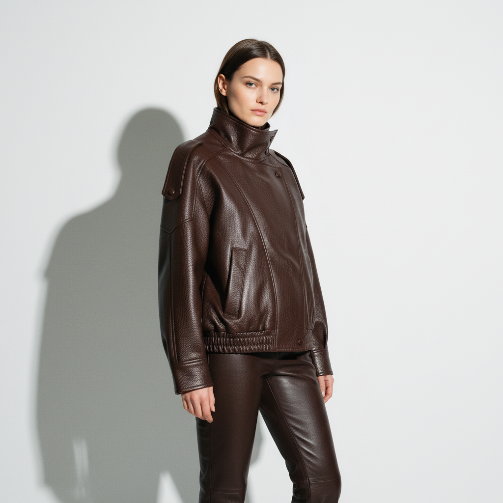 Lunea Mode's Viral Tiktok Faux Leather Jacket
