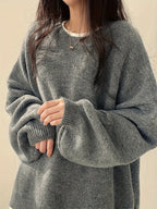 Lunea Mode® | The Soft Grace Oversized Knit Sweater