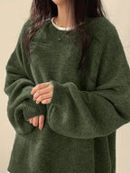 Lunea Mode® | The Soft Grace Oversized Knit Sweater