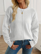 Elisabeth - Long Sleeve Crew Neck Sweater