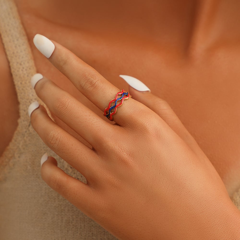 Liora  | Elegant Stainless Steel Ring