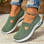 Lunea Mode® | The 'Cloud-Walk' Orthopedic Air-Mesh Loafer
