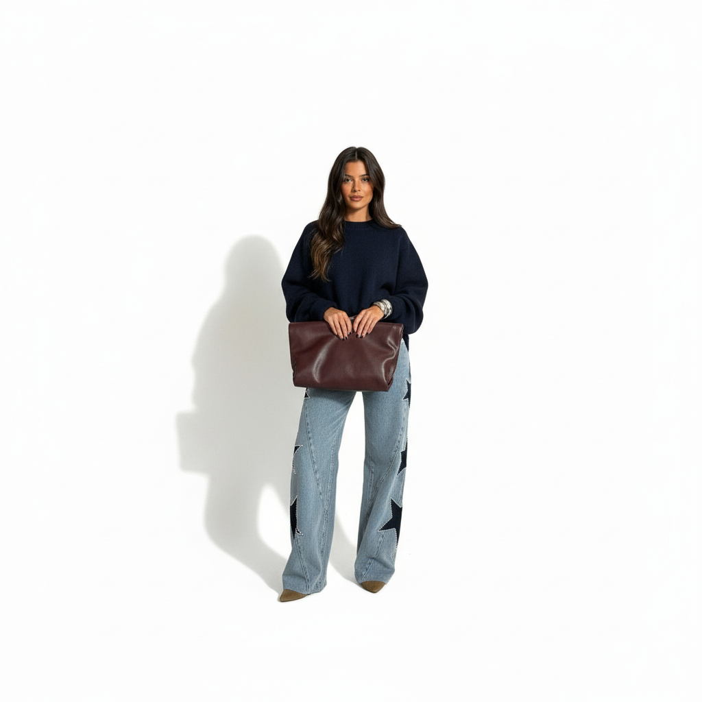 Casual Star Straight Jeans