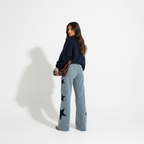 Casual Star Straight Jeans