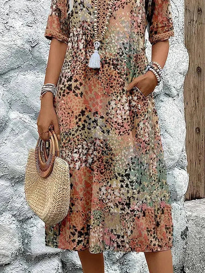 Jessica Effortless Midi Dress