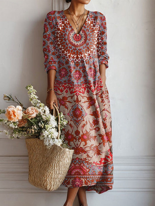 Isa Bohemian Maxi Dress
