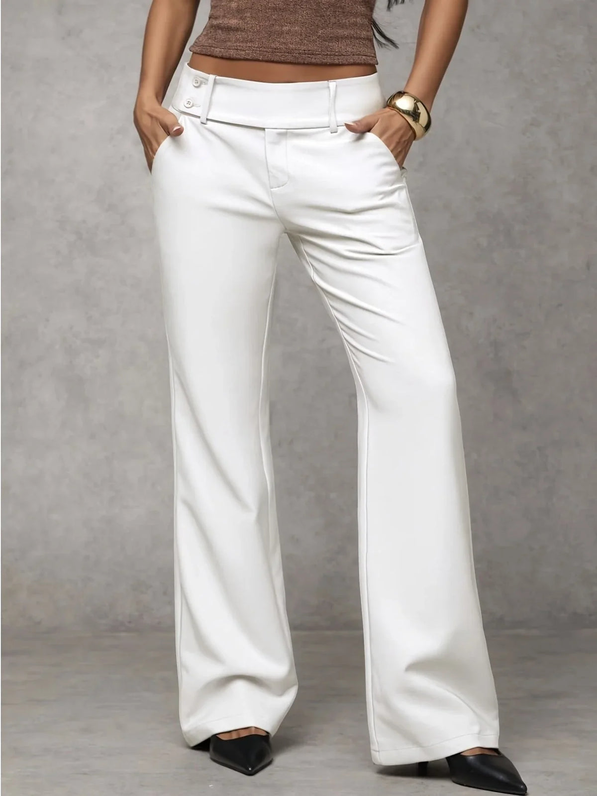 Chiara™ | Modern Wide-Leg Pants