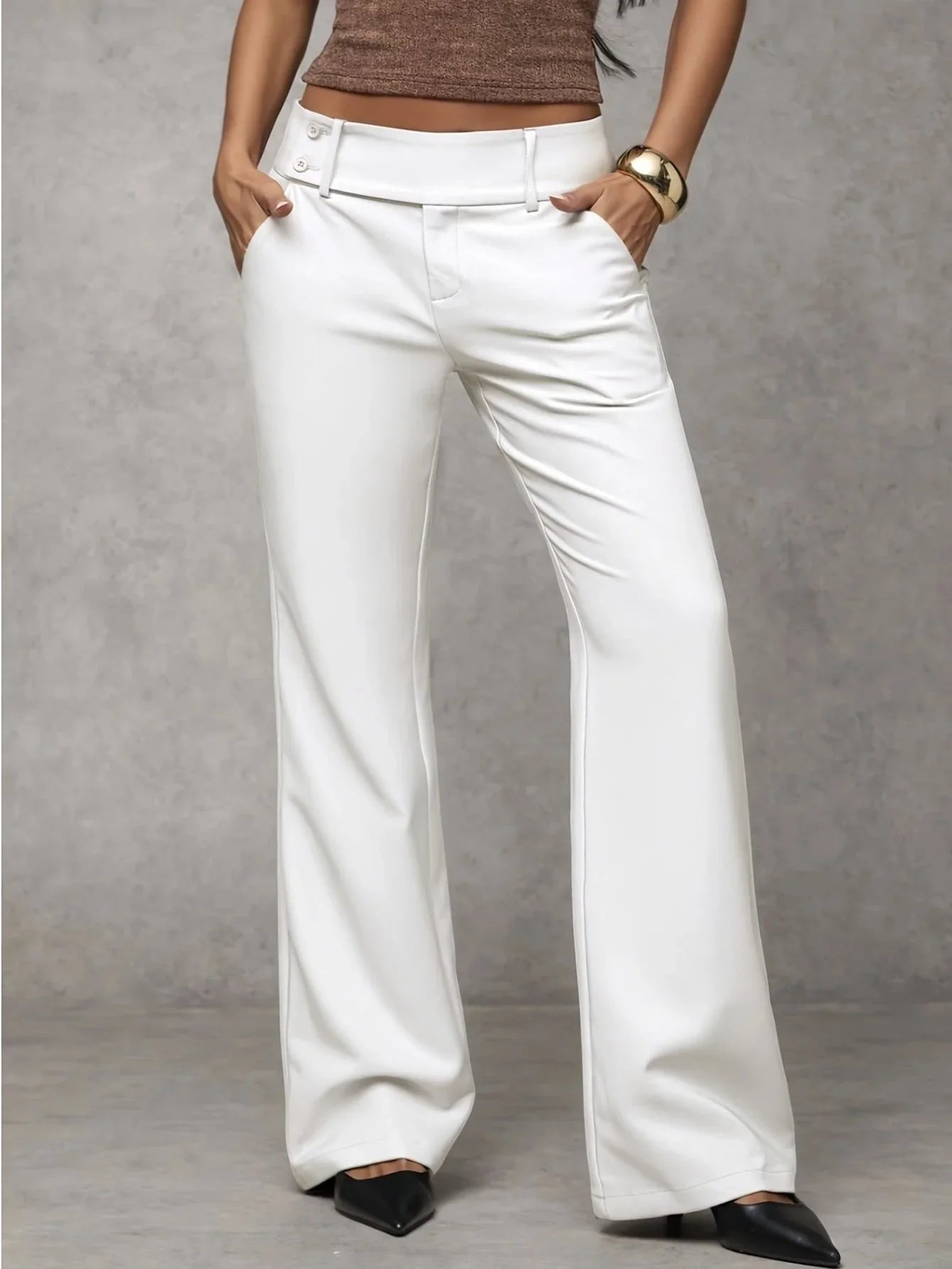 Chiara™ | Modern Wide-Leg Pants