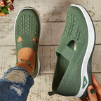 Lunea Mode® | The 'Cloud-Walk' Orthopedic Air-Mesh Loafer