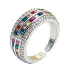 Aurora | Rainbow-Stone Elegant Ring