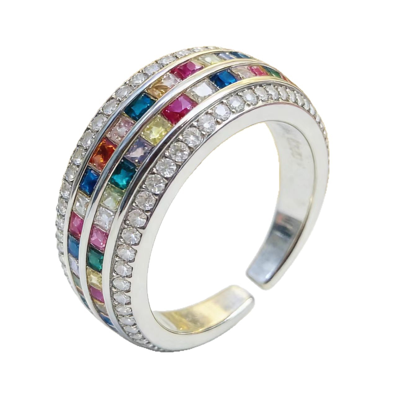 Aurora | Rainbow-Stone Elegant Ring