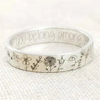 Rose | Minimalist Silver Ring
