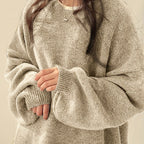 Lunea Mode® | The Soft Grace Oversized Knit Sweater