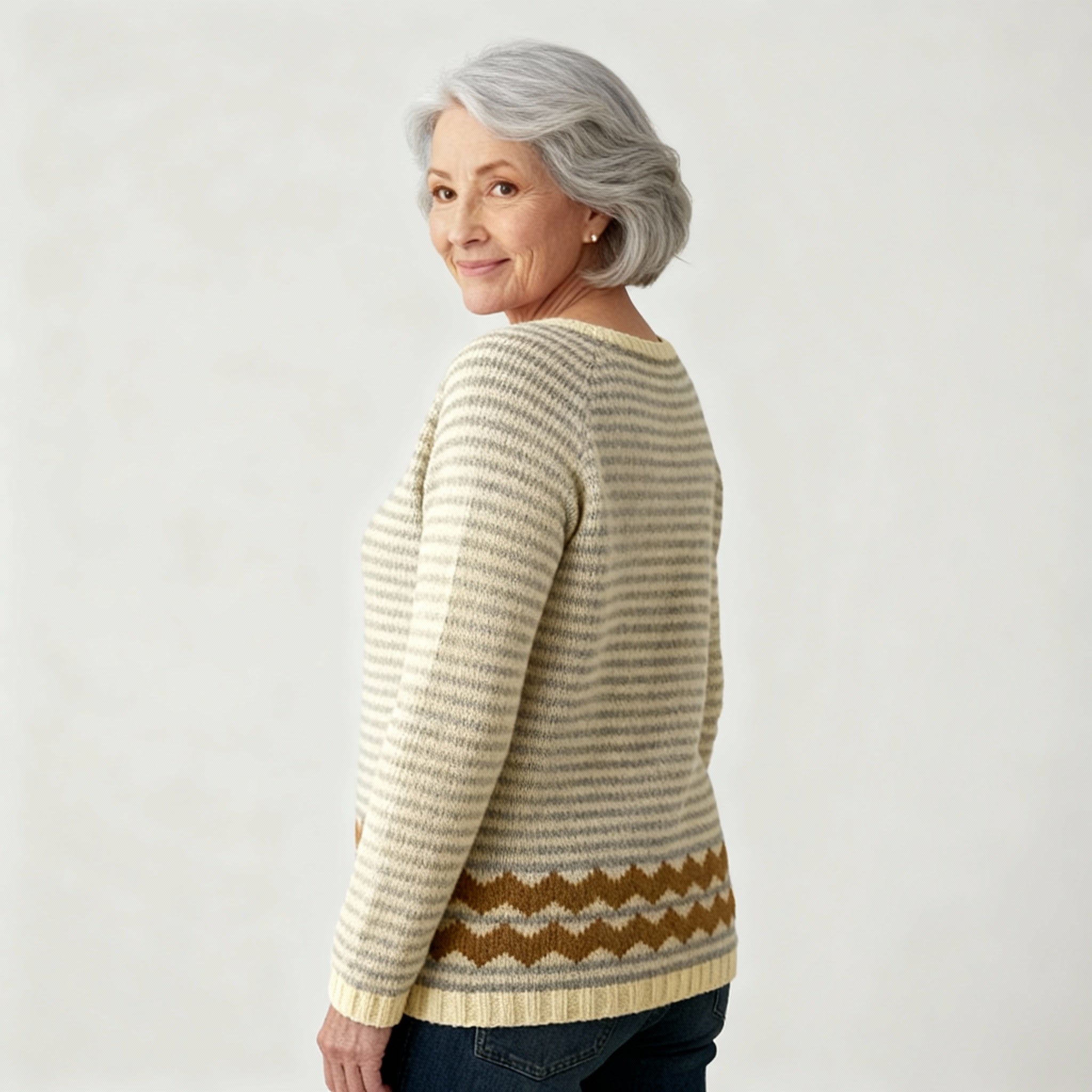 Classic Icelandic Wool Knit Sweater