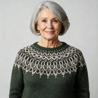 Classic Icelandic Wool Knit Sweater