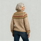 Classic Icelandic Wool Knit Sweater