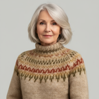 Classic Icelandic Wool Knit Sweater