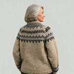 Classic Icelandic Wool Knit Sweater