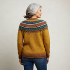 Classic Icelandic Wool Knit Sweater