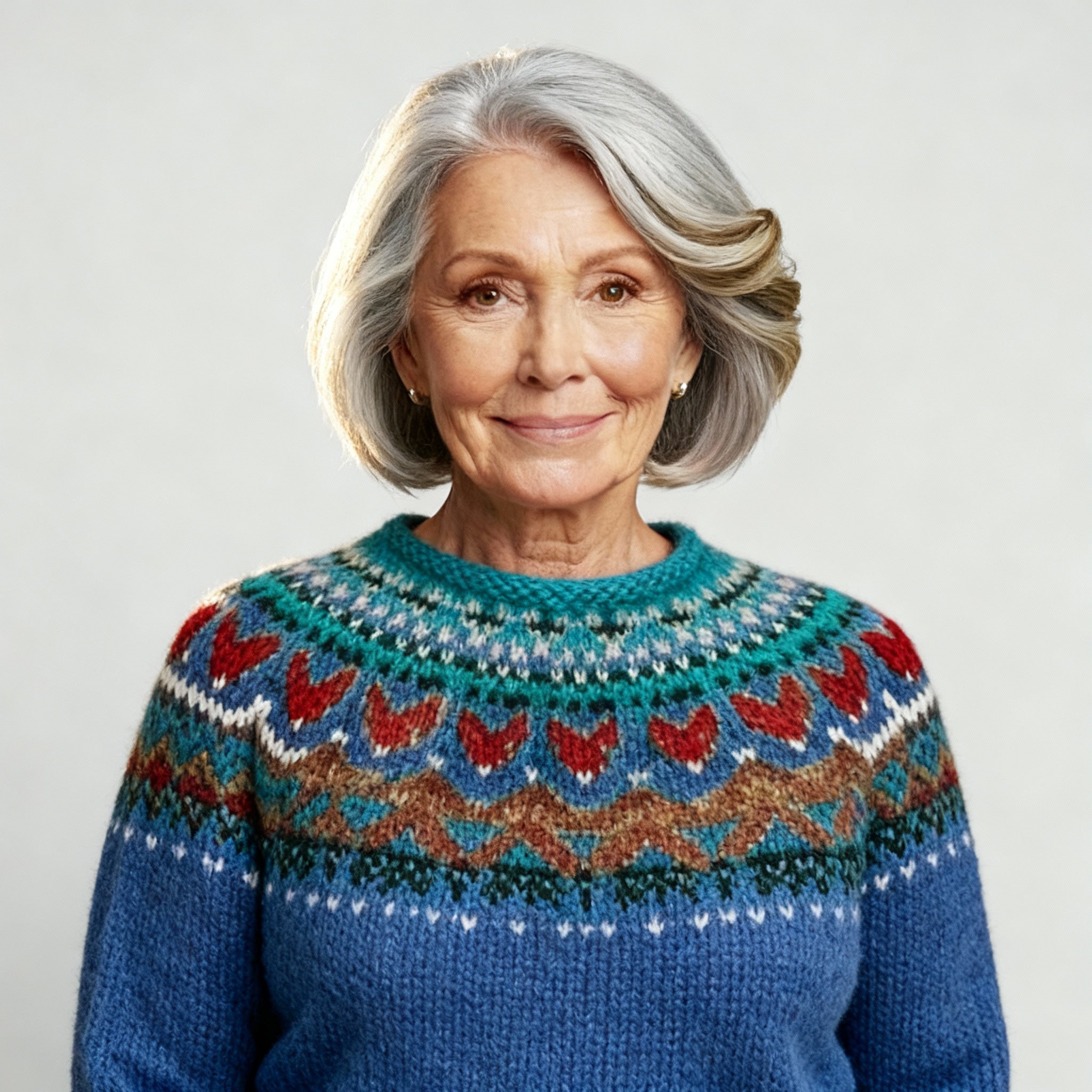 Classic Icelandic Wool Knit Sweater