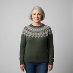 Classic Icelandic Wool Knit Sweater