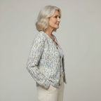 Michelle | Spring Art Cardigan