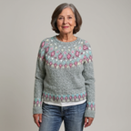 Classic Icelandic Wool Knit Sweater