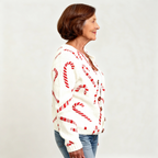 Carla | Festive Candy Cardigan