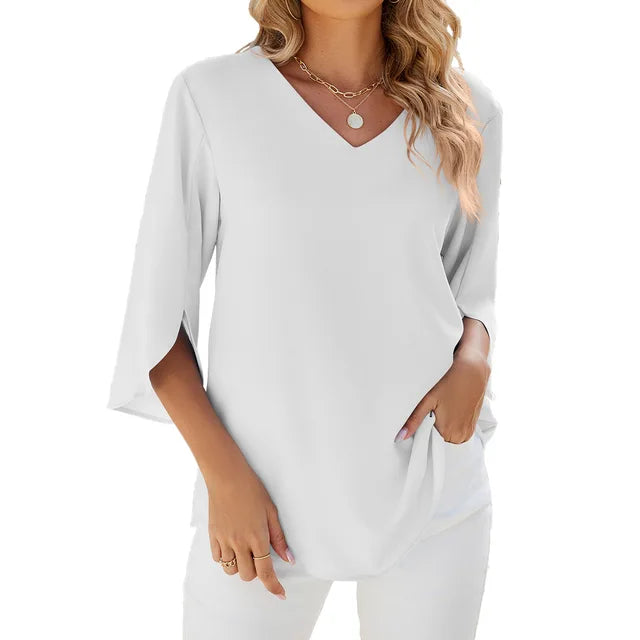 Helen | V-Neck Blouse