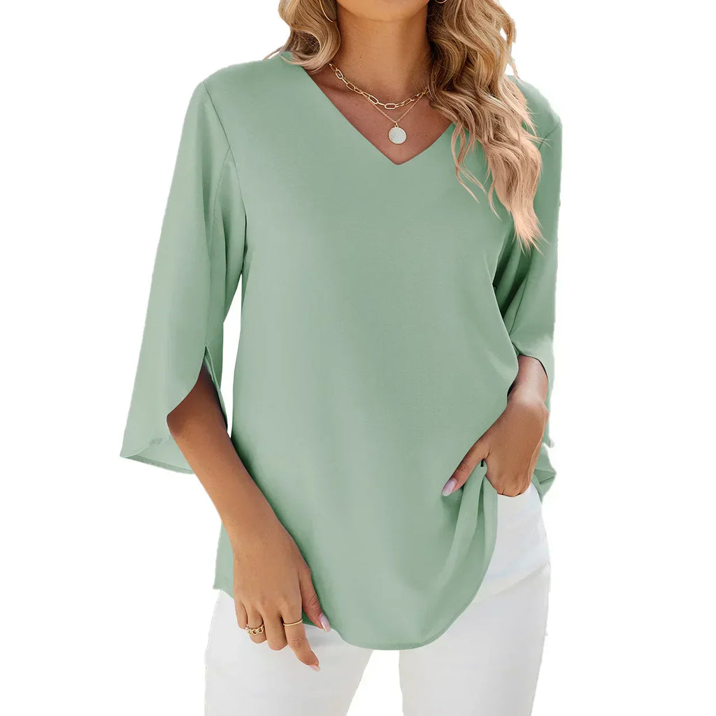 Helen | V-Neck Blouse