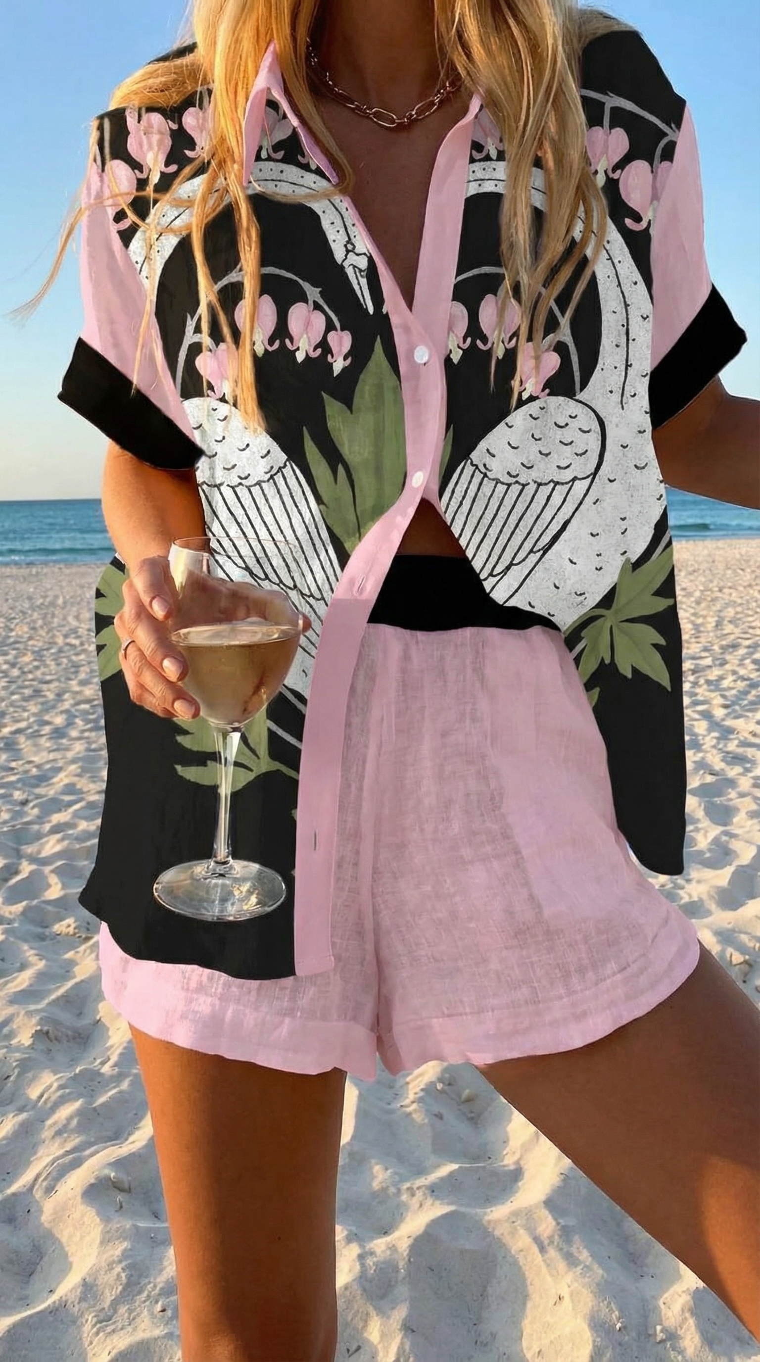 Klara™ | Summer Top and Shorts Set