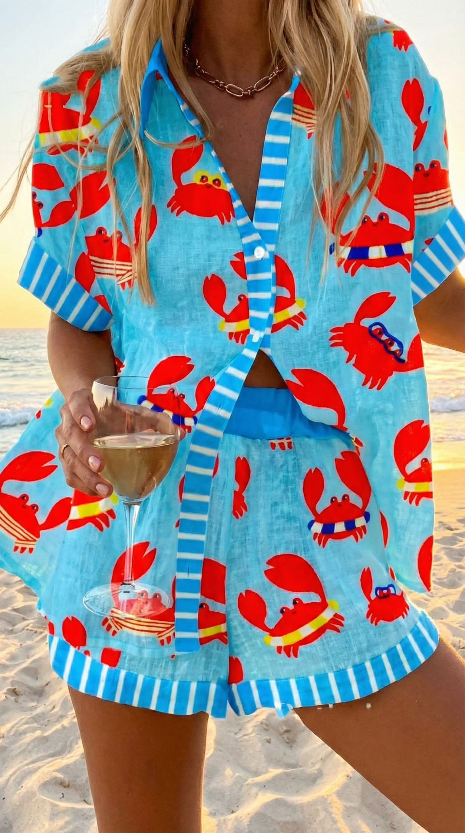 Matylda™ | Summer Top and Shorts Set